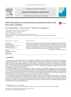 Inner fluctuations in noncommutative geometry without the first order