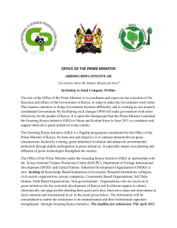 Green Week Company Profile