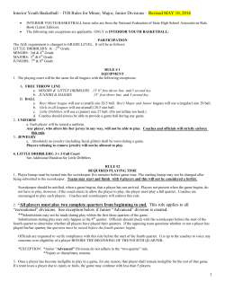 interior youth basketball playing rules 12-4