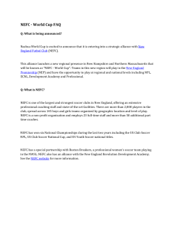 NEFC - World Cup FAQ