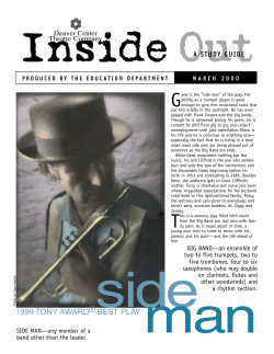 1999 TONY AWARD&reg; BesT PlAY - Denver Center for the