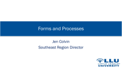 Forms and Processes