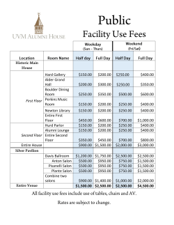 First Floor $150 $200 $400 $200 $300 $350 $250 $350 $500 $600