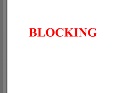 BLOCKING