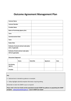 Service Delivery Management