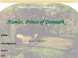 Hamlet, Prince of Denmark