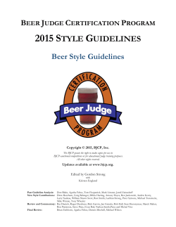 Introduction to the 2015 Guidelines