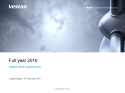 Interim financial report - First quarter 2014