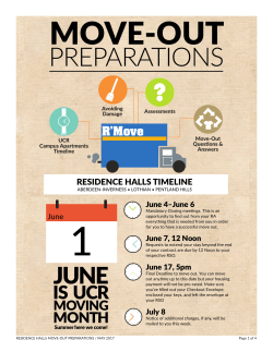 move-out preparations