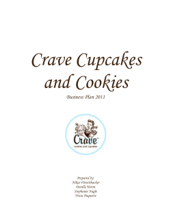 Crave Cupcakes and Cookies - Edwards School of Business