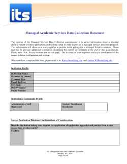 SunGard HE UDC Application Management Services Data