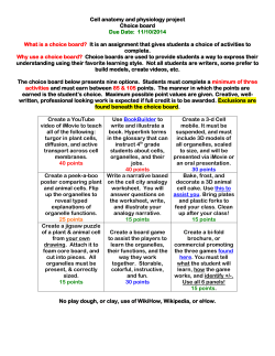Cell Choice Board