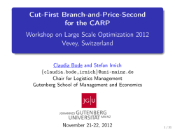 Cut-First Branch-and-Price-Second for the Capacitated Arc