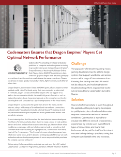 Codemasters Ensures that Dragon Empires` Players Get Optimal