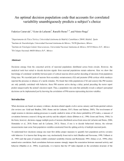 An optimal decision population code that accounts for correlated