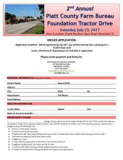 2017DRIVER APPLICATION