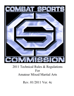 4 - Combat Sports Commission
