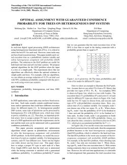 Optimal Assignment with Guaranteed Confidence Probability for