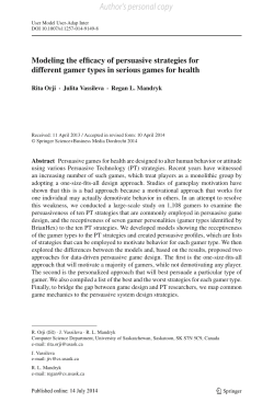 123 Author`s personal copy - Interaction Lab | University of