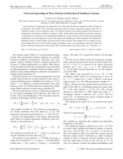 Universal Spreading of Wave Packets in Disordered Nonlinear