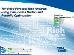 Forecast Portfolio: Risk and Return