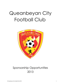 Queanbeyan City Football Club 2013