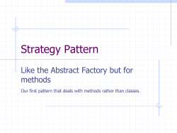 Strategy Pattern