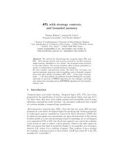 ATL with strategy contexts and bounded memory