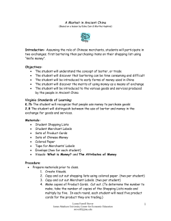 Ancient Chinese Marketplace