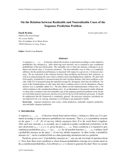 On the Relation between Realizable and Nonrealizable Cases of