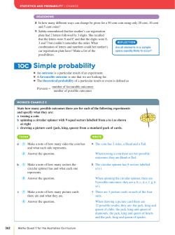 simple probability