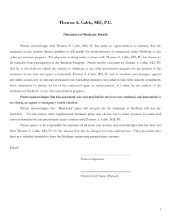 Thomas A - Chattanooga Optimal Health Institute