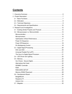 Senior Design 2 Documentation