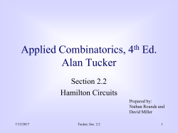 Applied Combinatorics, 4th Ed. Alan Tucker