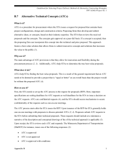 B.7 Alternative Technical Concepts