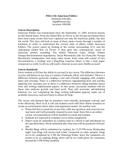 American Politics (Online)