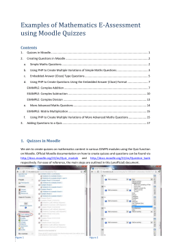 Examples - University of Exeter Blogs