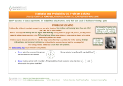 Statistics and Probability 16_Problem Solving