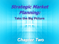 Strategic Planning Step 1