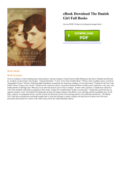 eBook The Danish Girl Full Books