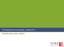 Extending Database U..