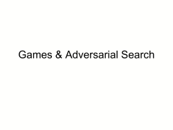 Adversarial Search