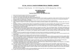 BT Document - East Central Railway