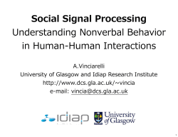 Social Signal Processing