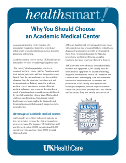 Why You Should Choose an Academic Medical