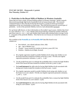 2 &ndash; Prostate Cancer Study