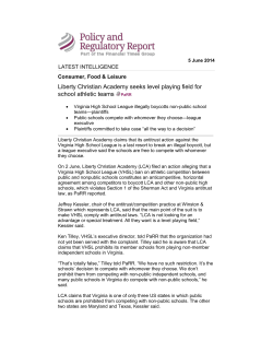 Liberty Christian Academy seeks level playing field for school