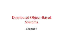 Distributed Object