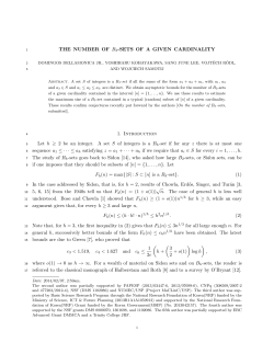 THE NUMBER OF B3-SETS OF A GIVEN
