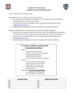 Candidate Packet - Idaho Youth Soccer Association